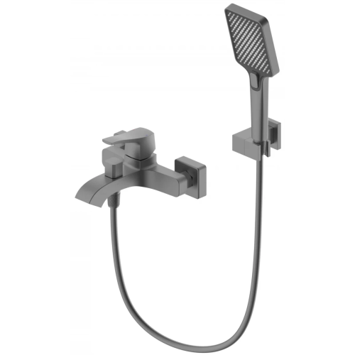 Смеситель для ванны Wonzon & Woghand Flex WW-88037072-BGM настенный серый