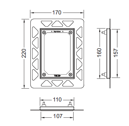 Монтажная рама Tece TECEfilo 9242041 - фото 2