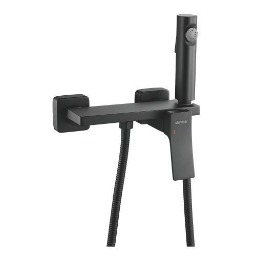 Гигиенический душ со смесителем Shevanik S6105H-1 черный