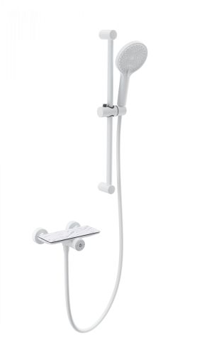 Душевой гарнитур Wonzon & Woghand  WW-B2052-A-MW настенный белый