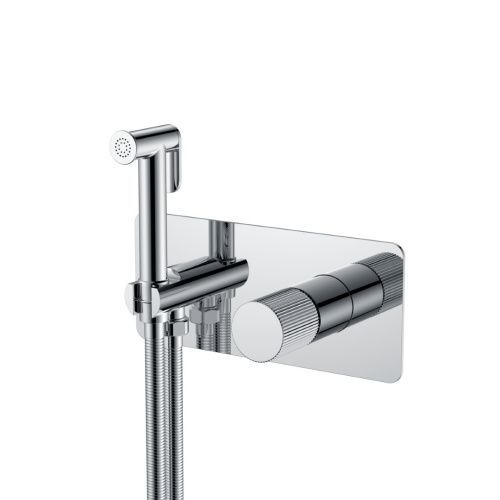 Гигиенический душ со смесителем Boheme Stick 127-CRCR.3 хром