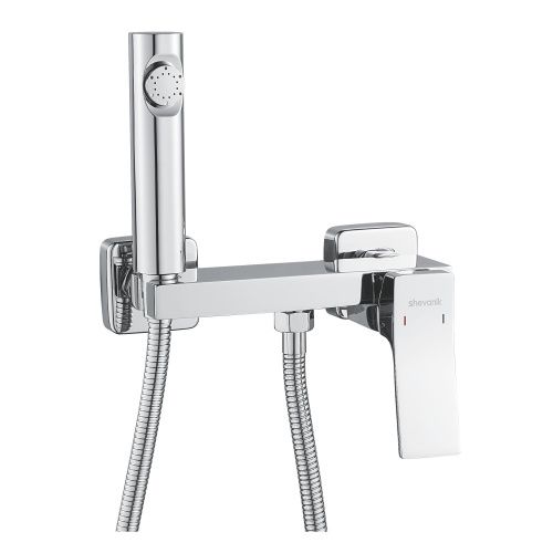 Гигиенический душ со смесителем Shevanik S4005-1 хром