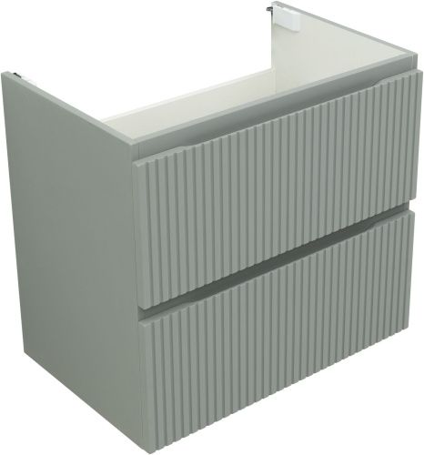 Тумба под раковину Aquanet Джейн (Flat) 00335433 70х50 подвесная цвет серый
