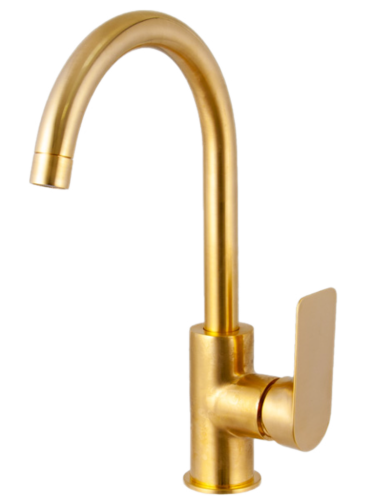 Смеситель для кухни Remer Infinity I72BG на мойку золото