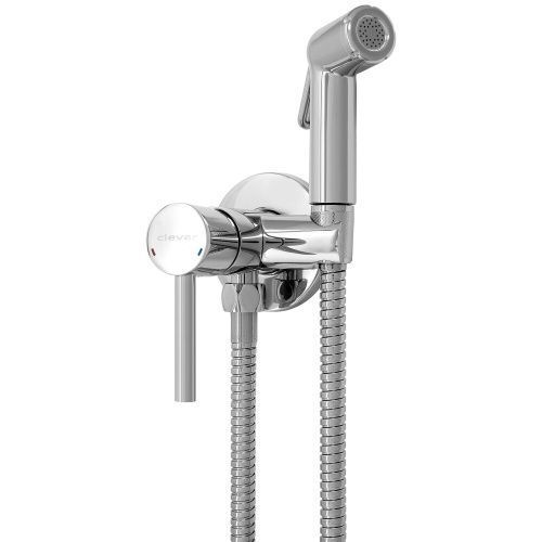 Гигиенический душ со смесителем Clever TOUBKAL 61117 хром