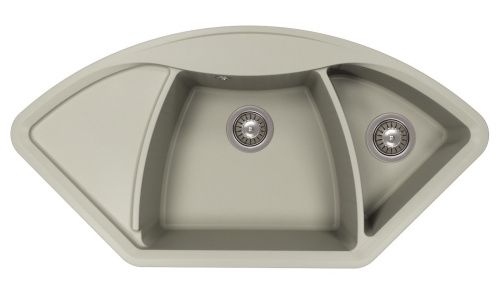 Кухонная мойка Florentina Гави 17.080.E1005.305 100х50 цвет серый поверхность матовая