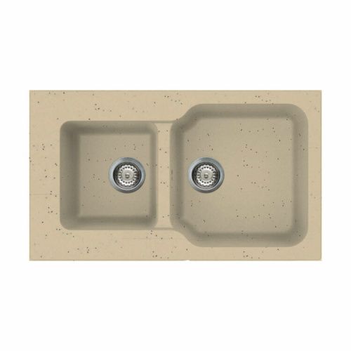 Кухонная мойка Omoikiri Maru 4993291 85х50 цвет бежевый