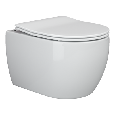 Инсталляция с кнопкой + унитаз + шумоизоляция Ceramica Nova CN3001_1002W_1000 - фото 2