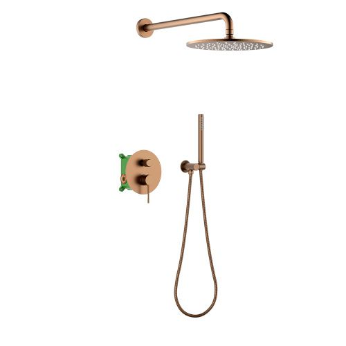 Душевая система Timo Saona SX-2369/19SM встраиваемая в стену цвет золото