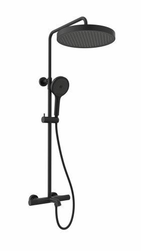 Душевая стойка AltroBagno Bilancia AltroBagnoBilancia030430MB настенная цвет черный