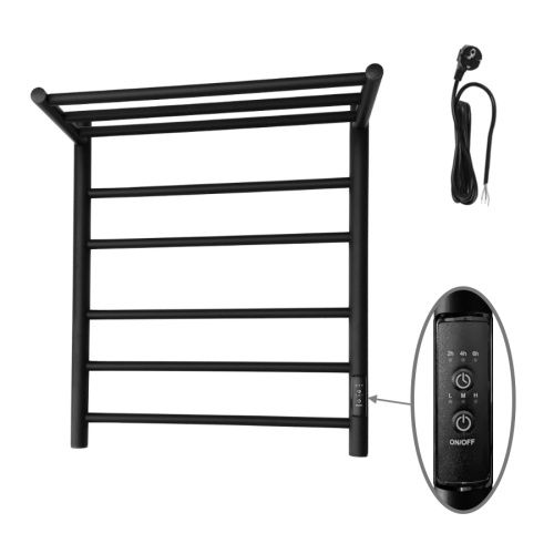 Полотенцесушитель электрический Маргроид Вид 10 10-6050-1051-9005R 55х60 черный