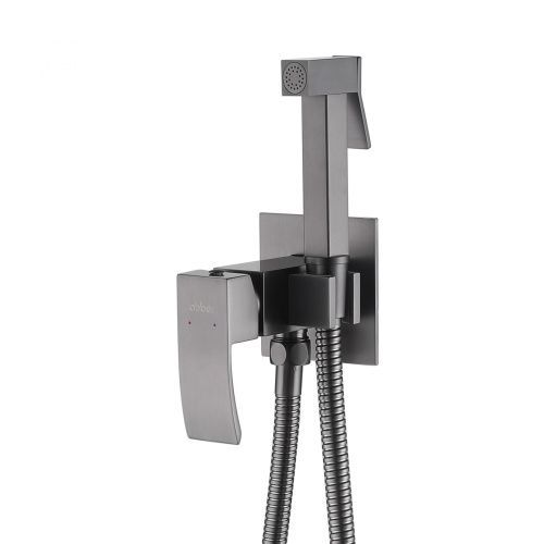 Гигиенический душ со смесителем Abber Wasserfall AF8625NG никель