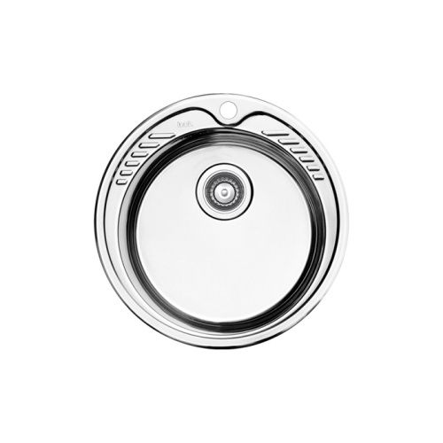 Кухонная мойка Iddis Suno SUN49S0i77S 50х50 цвет серый поверхность глянцевая