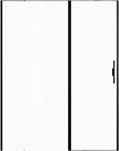 Душевая дверь Allen Brau Priority 3.31039.BBA 160х200 стекло прозрачное профиль черный