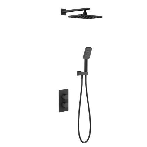 Душевая система Timo Petruma SX-5059/03SM встраиваемая в стену цвет черный с термостатом