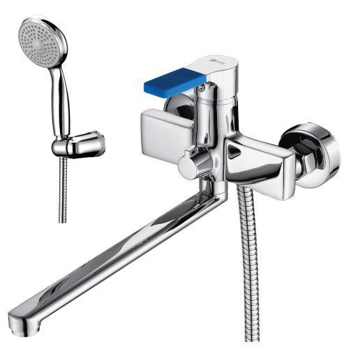 Смеситель для ванны LeMark Aura LM0651C настенный хром