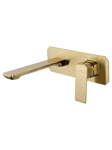 Смеситель для раковины Wonzon & Woghand Diamond WW-88869011-BG встраиваемый в стену золото