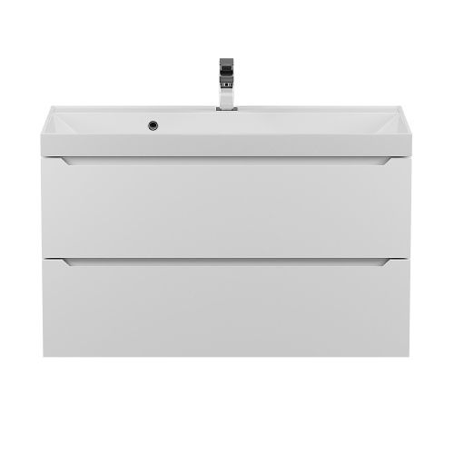 Тумба под раковину Uperwood Tanos 291020245 90х50 подвесная цвет белый