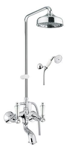 Душевая стойка Fiore 09CR0615 настенная цвет хром