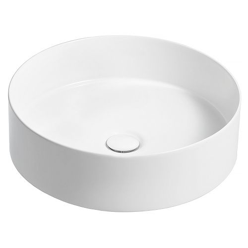 Раковина из сантехнического фарфора Jacob Delafon Delta Pure E90012-0 40х40 накладная цвет белый без отверстий под смеситель