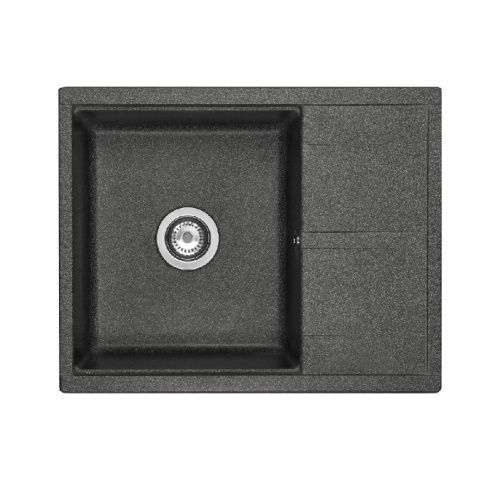 Кухонная мойка Aquaton Делия 1A718632DE210 65х50 цвет серый