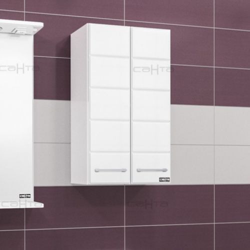 Шкаф СанТа Омега 407003 40х70 подвесной цвет белый
