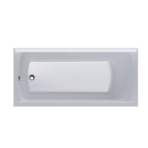 Ванна акриловая 1MarKa MODERN 01мод1780 170х80 пристенная прямоугольная без ножек и каркаса