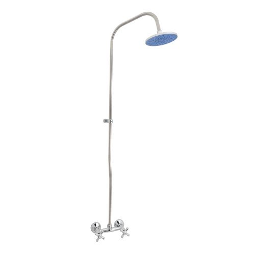 Смеситель для душа Славен Прораб СЛ-ДВ-О32 настенный хром