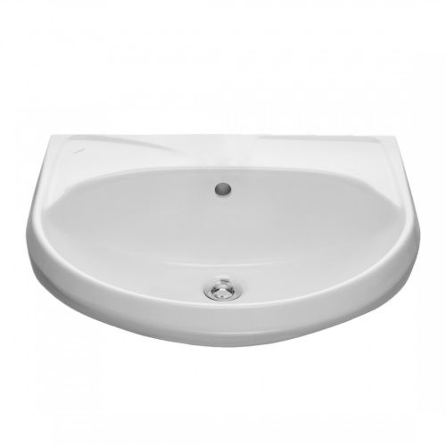 Раковина из сантехнического фарфора Santeri Вест 131118S0001B0 60х50 подвесная цвет белый