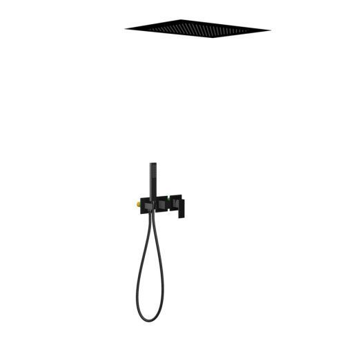 Душевая система Timo Selene SX-2129/03SM встраиваемая в стену цвет черный