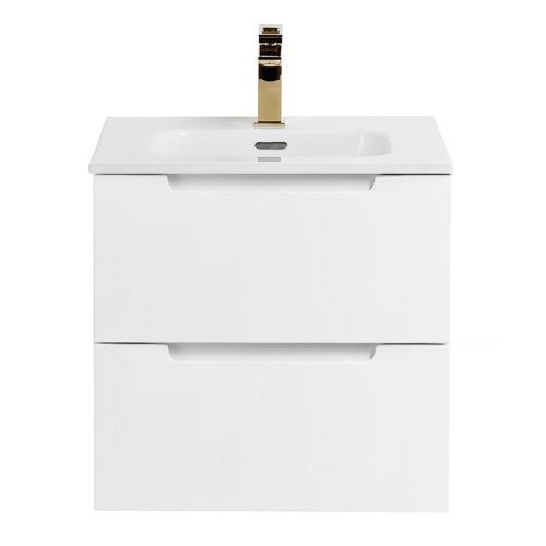 Тумба под раковину BelBagno Etna ETNA-500-2C-SO-BO 50х50 подвесная цвет белый