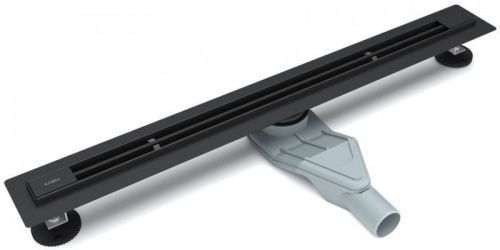 Душевой лоток Esbano SLIM ESTRSLMLINE80MB 85х10 черный