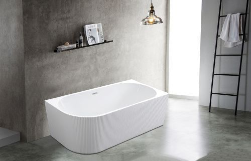Ванна акриловая Esbano Bagama (left) ESVABAGAL 170х80 отдельностоящая овальная с каркасом