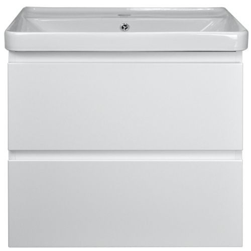 Тумба с раковиной Azario Мила CS00080142 80х50 подвесная цвет белый