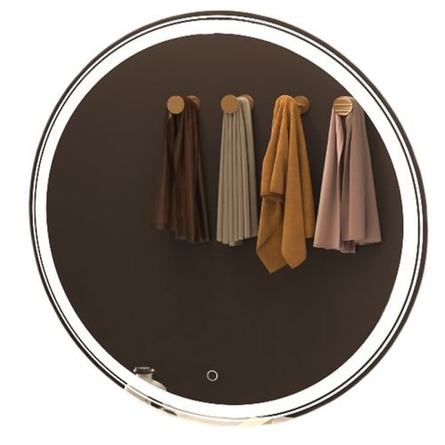 Зеркало с подсветкой Azario Olivia CS00066641 80х80 подвесное