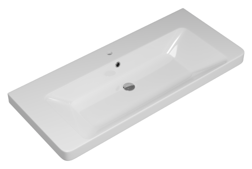 Раковина мебельная керамическая Dreja Luxury 105 11105-KL 110х50 накладная цвет белый