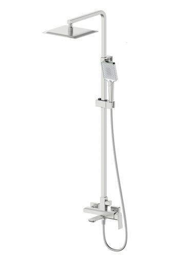 Душевая стойка Wonzon & Woghand DIAMOND WW-88739011-BN настенная цвет серый