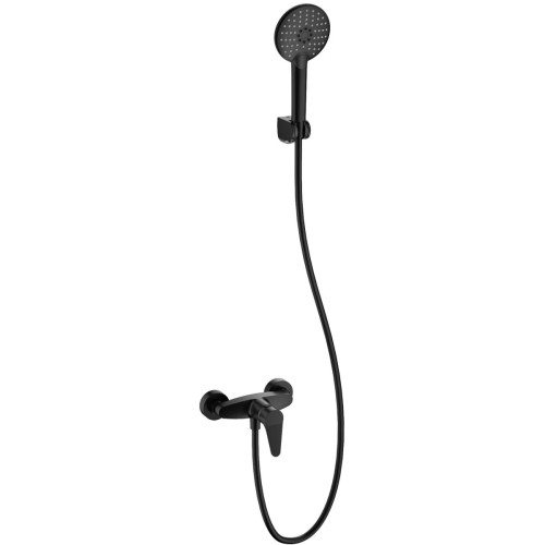 Смеситель для душа Wonzon & Woghand Alfa WW-AE3102-MB настенный черный