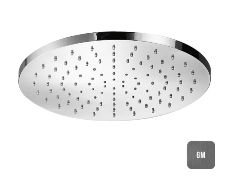 Верхний душ Almar Shower Heads Emotion E044040.GM вороненая сталь