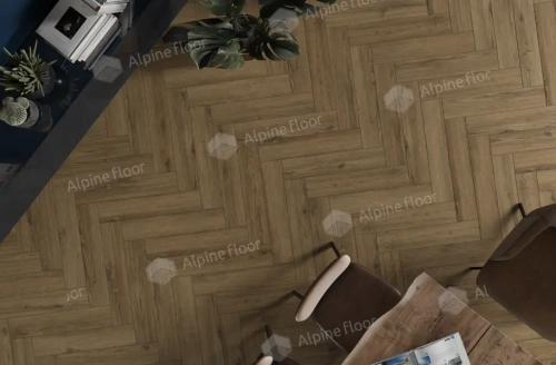 Ламинат Alpine Floor Ville 63274 Дуб Азуара толщина 0.8 см 33 класс 643х131