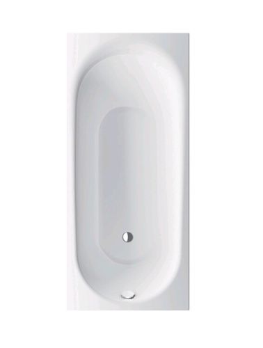 Ванна стальная Bette BetteComodo 1251-000 AS 180х80 пристенная прямоугольная без ножек