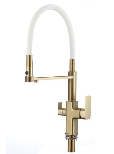 Смеситель для кухни Savol S-L1809C-02 на столешницу бронза