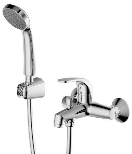 Смеситель Bravat Fit F6135188CP-B-RUS настенный хром