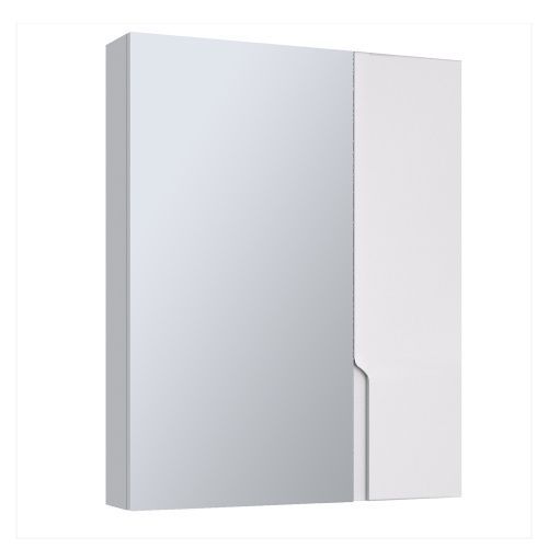 Зеркало-шкаф Runo СТОКГОЛЬМ 00-00001126 60х80 подвесной цвет белый