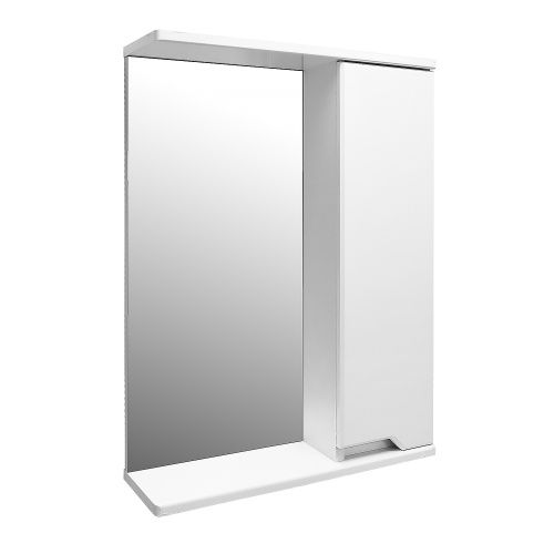 Зеркало-шкаф Loranto Палермо CS00092513 60х70 подвесной цвет белый