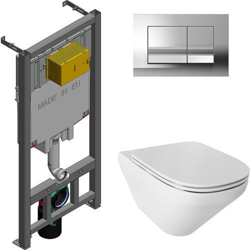 Комплект Комплект унитаз с инсталляцией и клавишей смыва и клавишей смыва Jacob Delafon Modern Life E21773RU-00