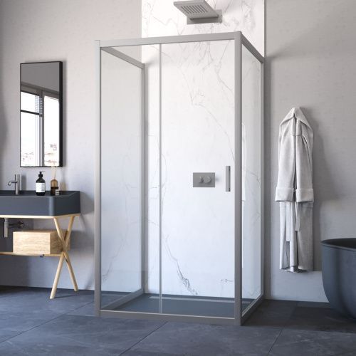 Душевой уголок Vegas-Glass ZP-U TUR+NOVO ZP-U NOVO h2000 120*100 07 crystalvision 120х100 стекло прозрачное профиль хром без поддона