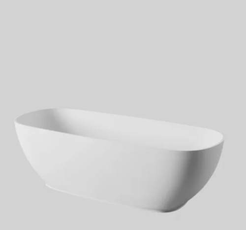 Ванна из искусственного камня Artceram Hoop ACW002 42 170х70 отдельностоящая овальная