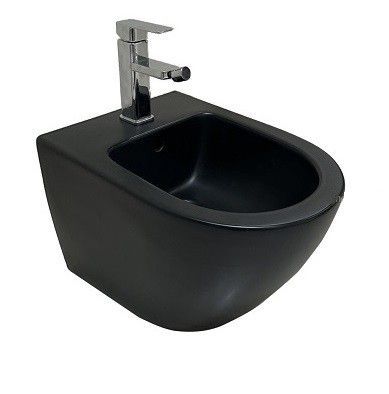 Биде подвесное CeramaLux 2197MB-1 цвет черный