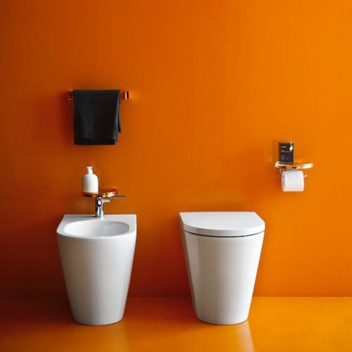 Биде напольное Laufen Kartell 8.3233.1.000.302.1 цвет белый